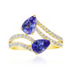 AAA-Tansanit-Goldring (CIRARI)