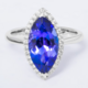 AAA-Tansanit-Goldring (CIRARI)