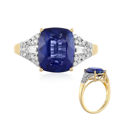 Kyanit-Goldring (D'vyere)