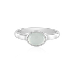 Aqua-Chalzedon-Silberring