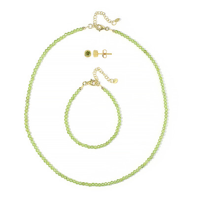 Peridot-Silberset