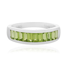 Peridot-Silberring