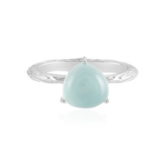 Aqua-Chalzedon-Silberring