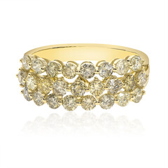 SI2 Fancy-Diamant-Goldring (CIRARI)