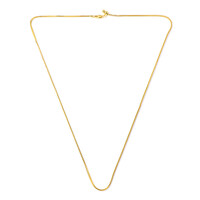 Silber-Franco-Kette - 7,17 g - 61 cm - vergoldet