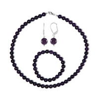 Amethyst-Silberset