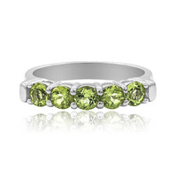 Peridot-Silberring