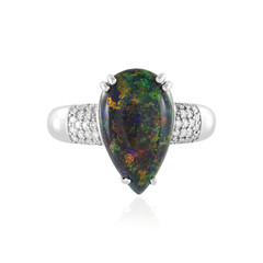 Andamooka-Matrix-Opal-Goldring (AMAYANI)