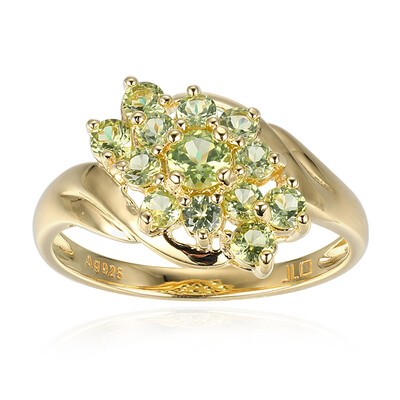 Peridot-Silberring