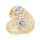 Zirkon-Goldring (Ornaments by de Melo)