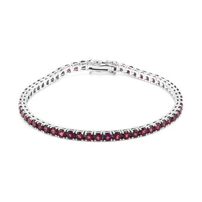 Rhodolith-Silberarmband