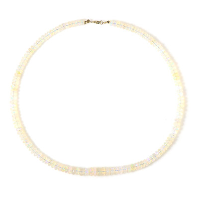Welo-Opal-Goldhalskette
