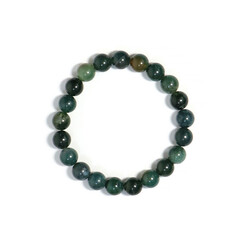 Moosachat-Armband