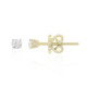 SI1 (G) Brillant-Goldohrringe (Annette)