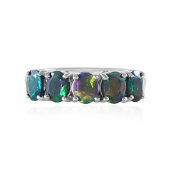 Mezezo-Opal-Silberring