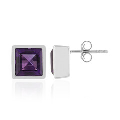Amethyst-Silberohrringe