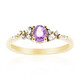 Purpurfarbener Ceylon-Saphir-Goldring