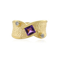 Amethyst-Silberring