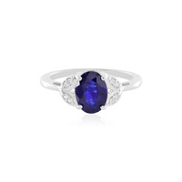 Blauer Madagaskar-Saphir-Silberring