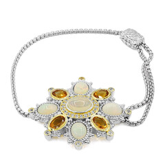 Welo-Opal-Silberarmband (Dallas Prince Designs)