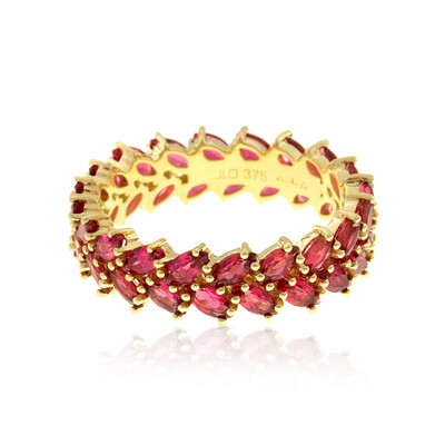 Roter Burmesischer Spinell-Goldring (de Melo)