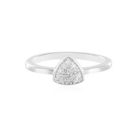 I2 (I) Diamant-Silberring