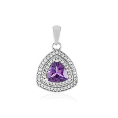 Sibirischer Amethyst-Silberanhänger