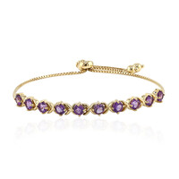 Amethyst-Silberarmband