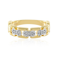 I3 (J) Diamant-Silberring