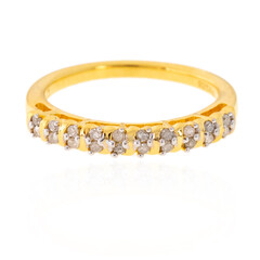 I2 (I) Diamant-Silberring