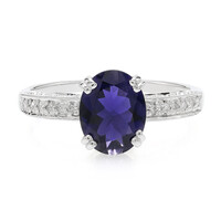 Ceylon-Iolith-Silberring