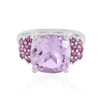 Lavendel-Amethyst-Silberring