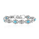 Sleeping Beauty-Türkis-Silberarmband (Desert Chic)