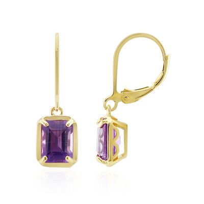 Amethyst-Silberohrringe