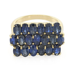 Burmesischer Saphir-Goldring (AMAYANI)