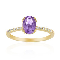 Amethyst-Silberring