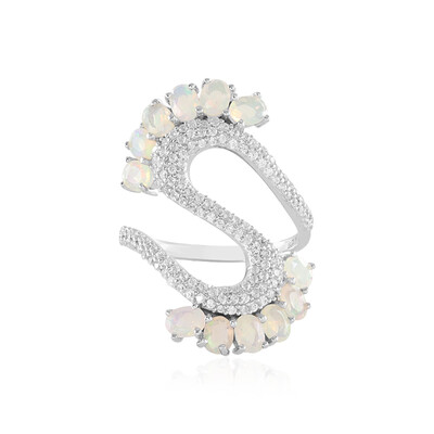 Welo-Opal-Silberring