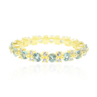 Nigerianischer Paraiba-Turmalin-Goldring