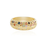Saphir-Silberring