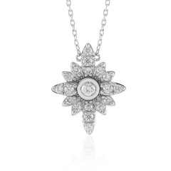 Zirkon-Silbercollier