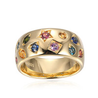 Edelstein-Silberring (Adela Gold)
