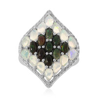Opal-Silberring