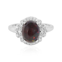 Mezezo-Opal-Silberring