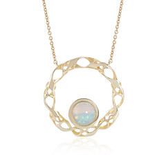 Welo-Opal-Goldcollier (Ornaments by de Melo)