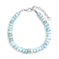 Larimar-Silberarmband