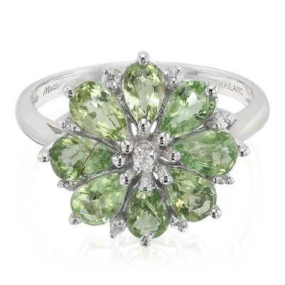 Paraiba-Turmalin-Silberring