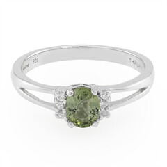 Paraiba-Turmalin-Silberring