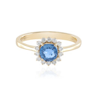 Cobaltblauer Luc Yen-Spinell-Goldring (AMAYANI)