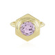 Lavendel-Amethyst-Silberring