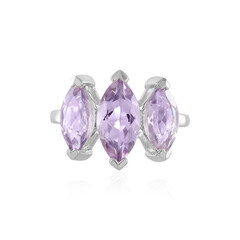 Lavendel-Amethyst-Silberring